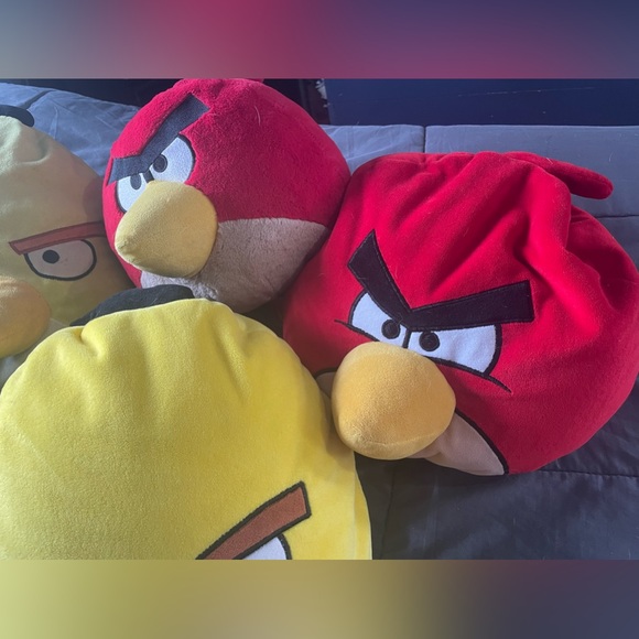 Lot of 10 big Angry Bird plush toys. Stuffed animals official angry birds merch - Picture 8 of 16